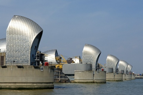 The Thames Barrier – protecting London and the Thames Estuary for 40 years