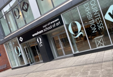 Pop-up art gallery showcasing student talent now open on Eagles Meadow