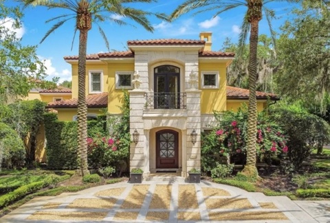 This Italian-style Winter Park home of UCF philanthropist couple is now for sale for M | Orlando