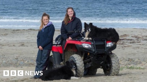 The farming sisters doing it for their dad