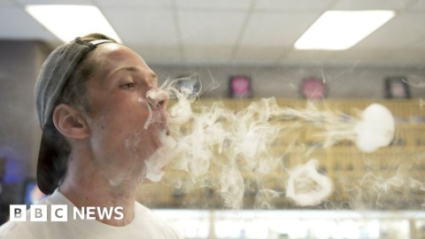 One in 11 US teens have vaped cannabis, new study finds