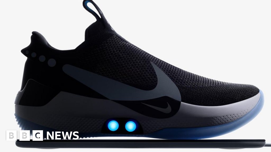 Nike’s phone-controlled self-lacing trainers