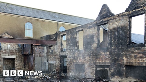 All Peebles High School pupils to return to fire-hit school in February