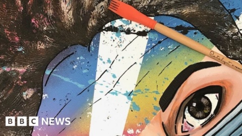 Superhero artist’s portrait is thank you to Samaritans