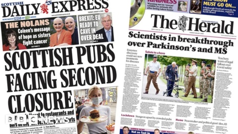 Pubs in ‘last chance saloon’ and MS ‘breakthrough’