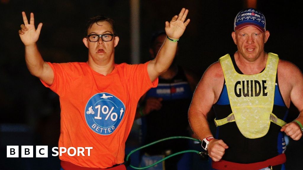 Chris Nikic becomes first person with Down’s syndrome to finish an Ironman triathlon