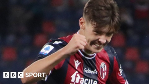 Aaron Hickey: Teenager proud to match Scottish legends with first Serie A goal