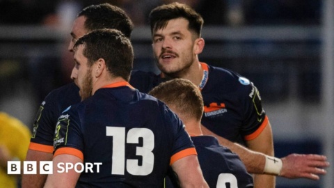 Edinburgh 41-19 Bath: Visitors win to set up Challenge Cup tie with Wasps