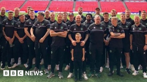 ‘Walking out at Wembley is surreal’