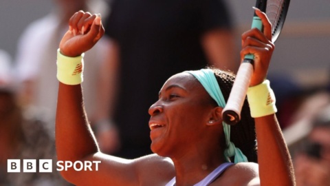 French Open: Coco Gauff reaches first Grand Slam final and faces Iga Swiatek