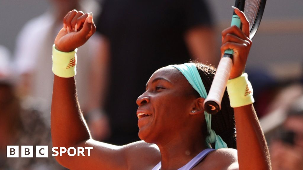 French Open: Coco Gauff reaches first Grand Slam final and faces Iga Swiatek