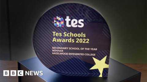 Hazelwood Integrated College crowned best secondary school in UK