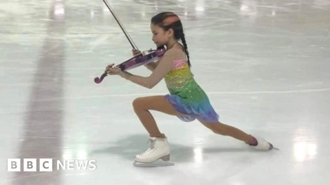 Inclusive ice skating helping 11-year-old express herself