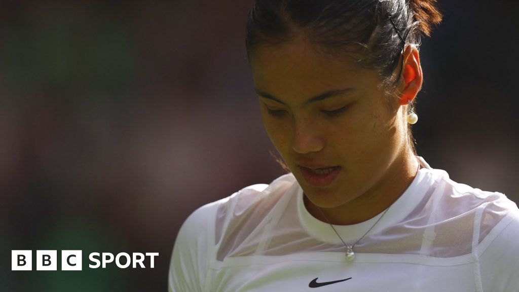 Wimbledon 2022: Emma Raducanu loses to Caroline Garcia at All England Club Wimbledon 2022: Emma Raducanu loses to Caroline Garcia at All England Club