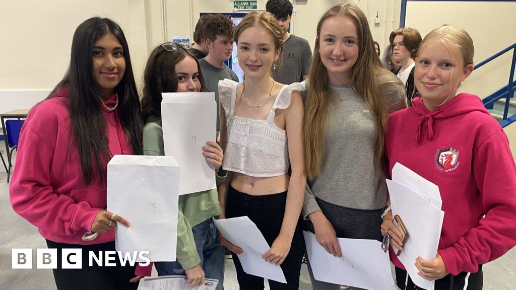 Wales’ top grades drop but improvement on 2019