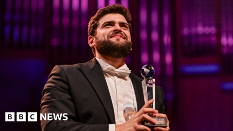 Winner is Italian Adolfo Corrado