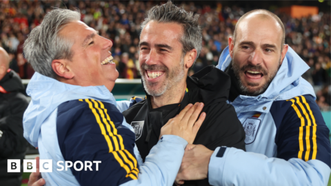 Women’s World Cup 2023: Spain reach final as boss Jorge Vilda says family have ‘suffered’