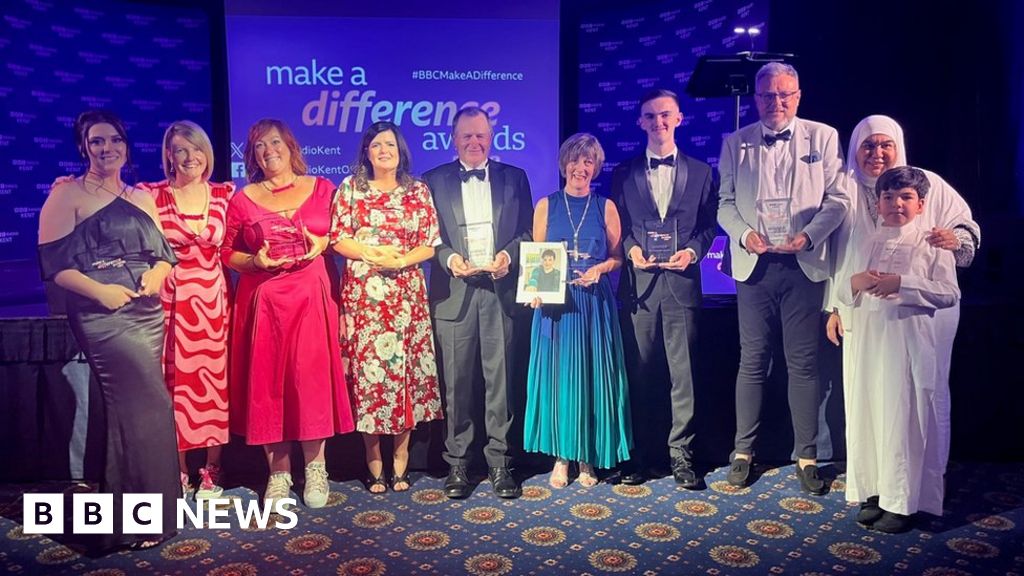 Kent community champions honoured at Make a Difference awards Kent community champions honoured at Make a Difference awards