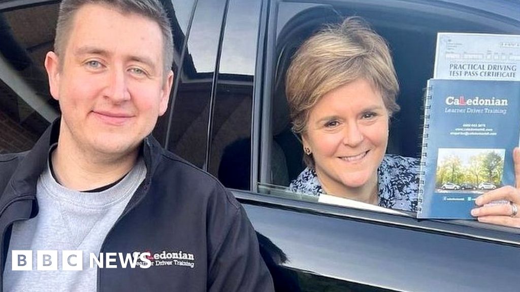Nicola Sturgeon passes driving test first time aged 53 Nicola Sturgeon passes driving test first time aged 53