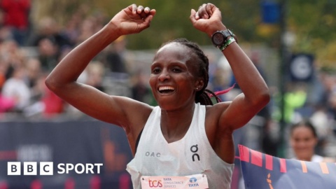 Hellen Obiri: New York and Boston Marathon winner on family sacrifice and quitting the track