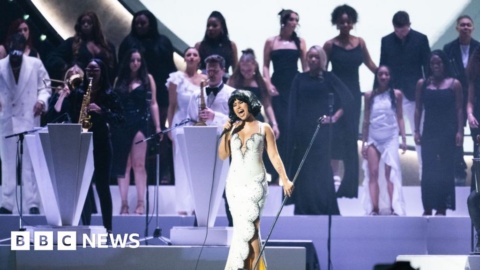 Brit Awards choir ‘honoured’ to share stage with singer