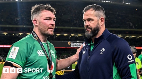 Andy Farrell: Head coach says there is ‘plenty more’ in Ireland after Six Nations win