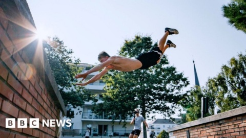 Parkour athletes say the sport boosts mental health