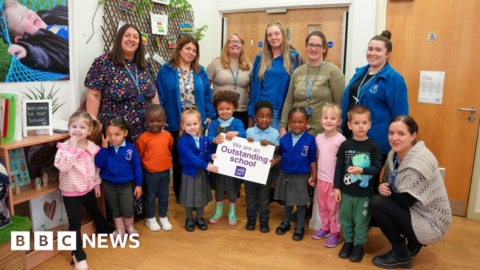 Wolverhampton nursery celebrates third outstanding Ofsted