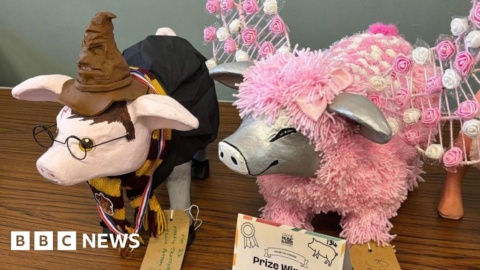 Calne Pig Parade shows off town’s artistic talent