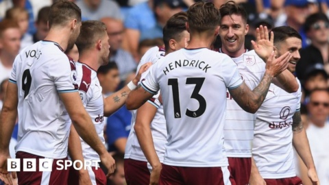 Chelsea 2-3 Burnley – BBC Sport