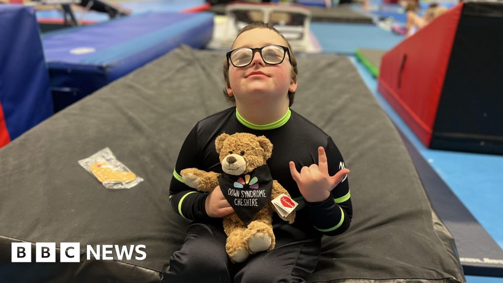 Family inspired to set up gym by their boy with Down’s syndrome Family inspired to set up gym by their boy with Down’s syndrome