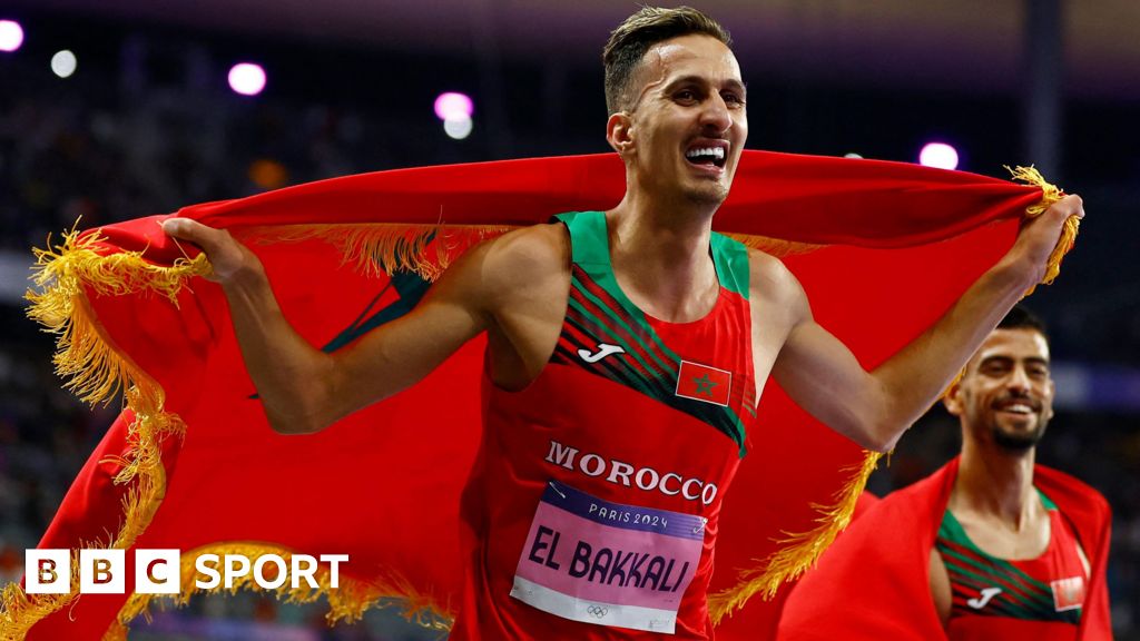 Olympic athletics: El Bakkali retains steeplechase as Girma falls