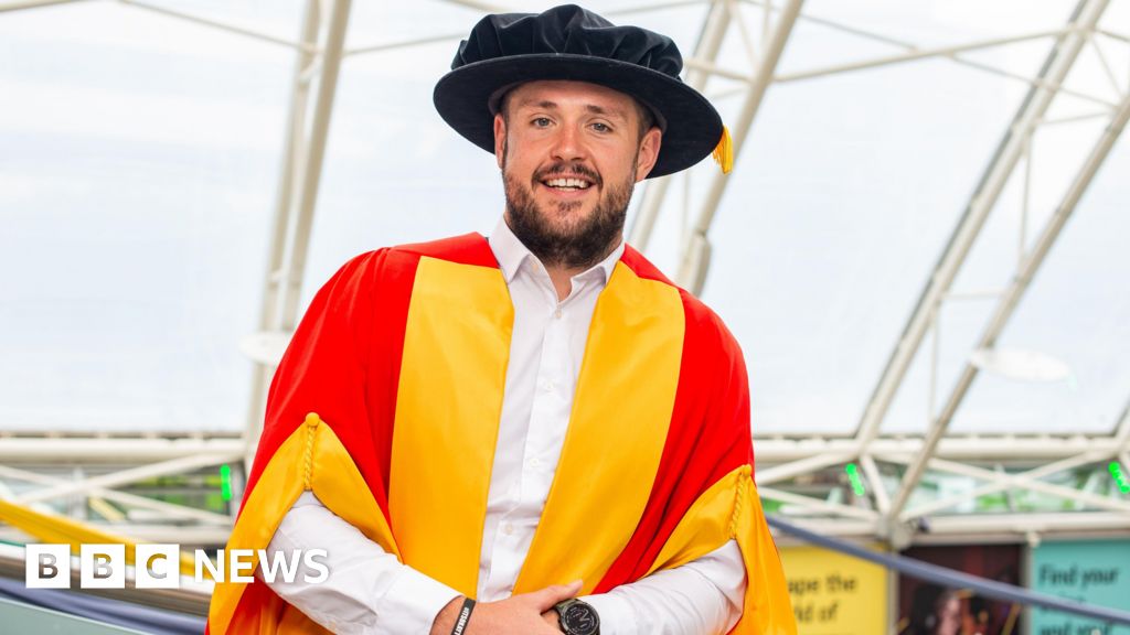 Andy’s Man Club co-founder recognised with University of Bradford award