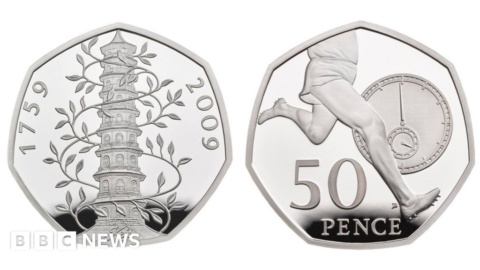 Royal Mint marks 50 years of the 50p