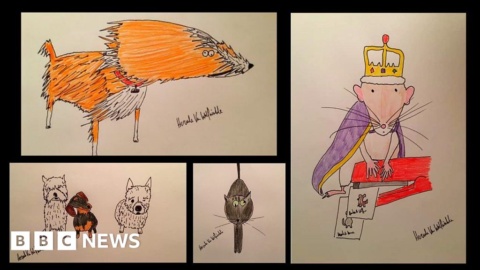 ‘Hercule Van Wolfwinkle’ raises £20k from pet portraits ‘Hercule Van Wolfwinkle’ raises £20k from pet portraits