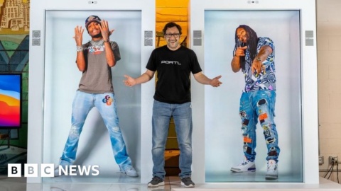 How digital projection tech may soon replace video calls