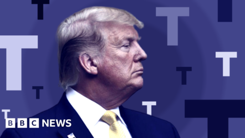 Banned from Twitter, Trump returns with a new platform Banned from Twitter, Trump returns with a new platform