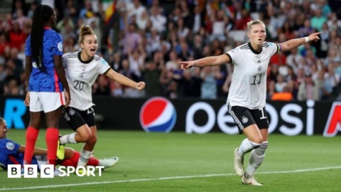Germany 2-1 France: England to face eight-time champions in Euro 2022 final at Wembley