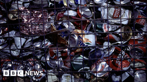 Exeter cans recycling scheme hits ‘milestone’ £10,000