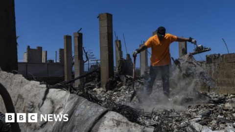 The painstaking work to identify the dead