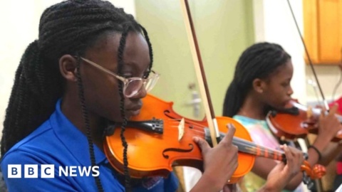 Antigua and Barbuda’s youth orchestra plays to inspire