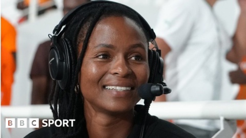 Amanda Dlamini: Former South African player on ground-breaking Afcon commentary role in Ivory Coast