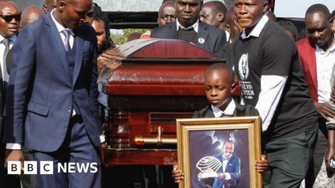 Thousands mourn Kenya’s marathon star destined for greatness