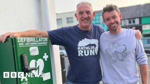 Defibrillator campaign backed by marathon man whose heart stopped
