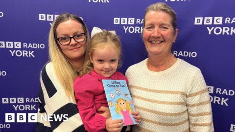 York four-year-old girl with allergies inspires children’s health book