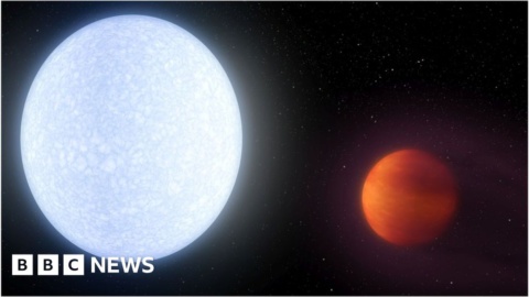 Planet is ‘hotter than most stars’