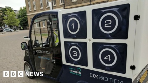 Ocado trials driverless delivery van in London