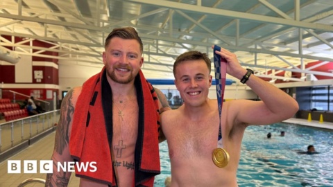 ‘Adam Peaty helped me learn to swim’