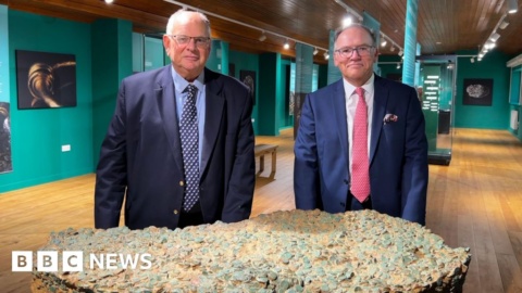 Jersey coin hoard research money allocated to foundation