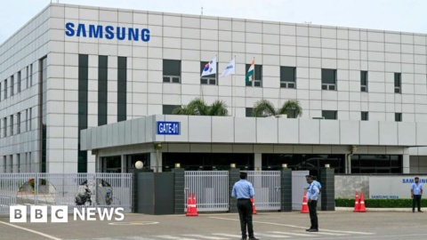 Samsung India workers end protest after more than a month Samsung India workers end protest after more than a month